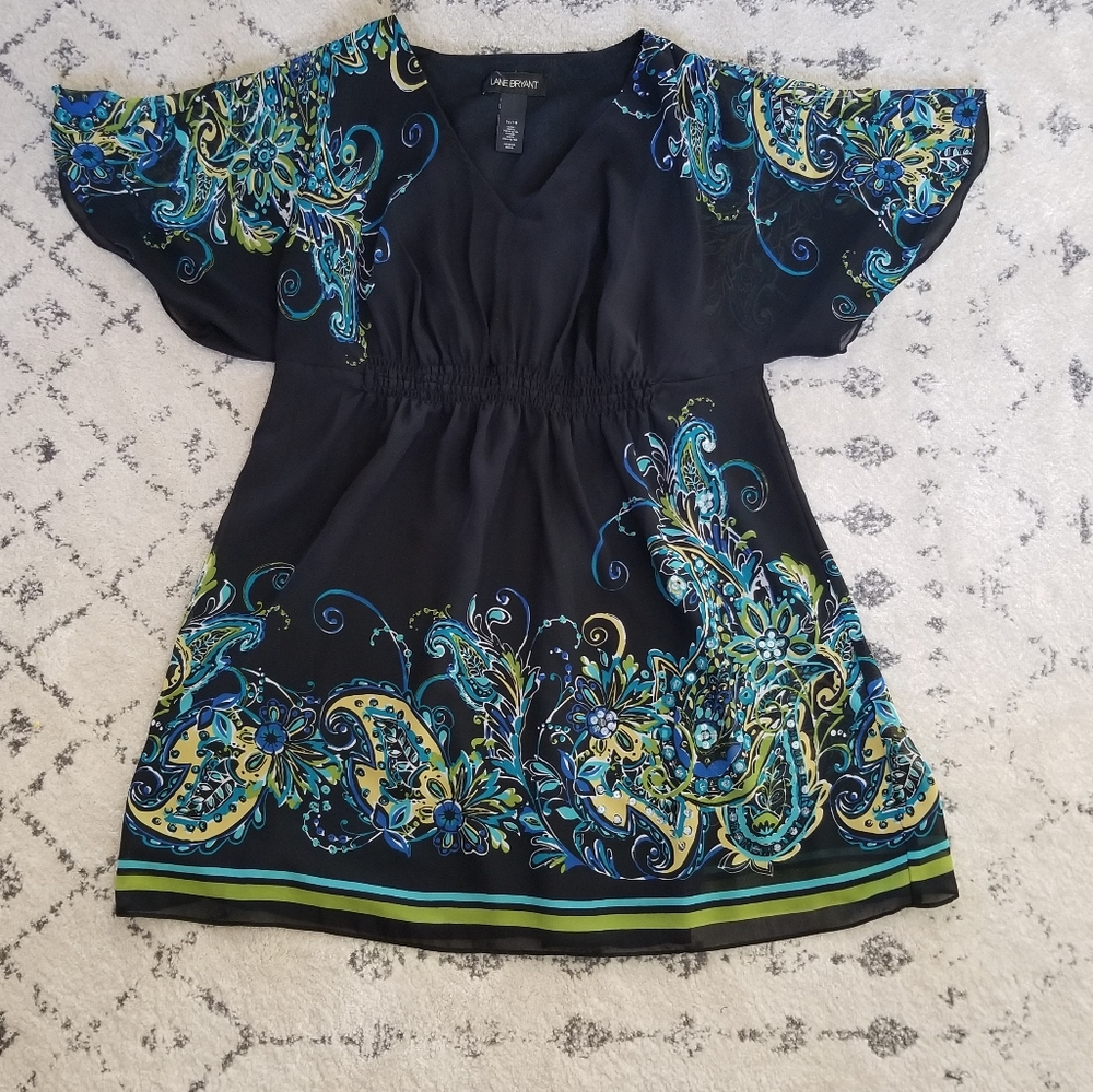 Lane Bryant black mini dress 14/16(LG)